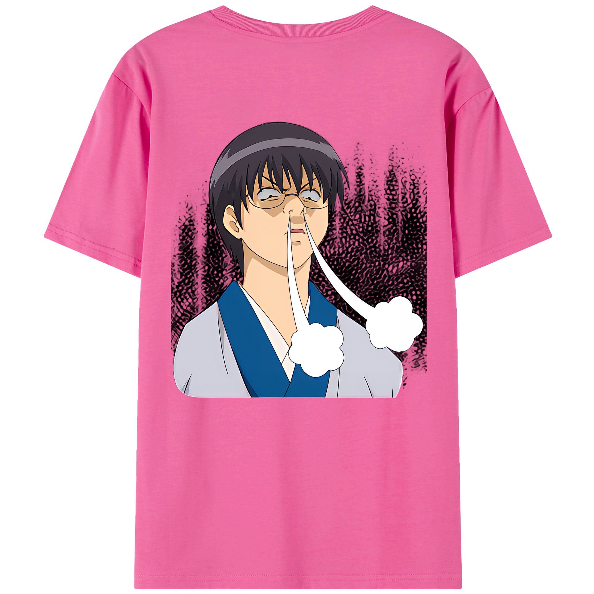 （画像用） ぎんたま 坂田銀時（さかたぎんとき） 神楽 志村新八（しむら しんぱち） GINTAMA Sakata Gintoki Kagura Shimura Shinpachi レディース半袖Tシャツ(バックプリント)